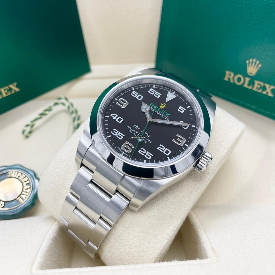 Rolex | Air King | 116900bk | Steel | 40 mm | Steel | Black | Automatic