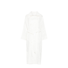 Double-Breasted Button Fastening Coat