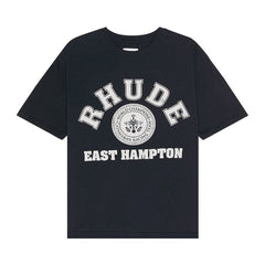 Rhude Hampton Catamaran T-Shirt Vintage Black