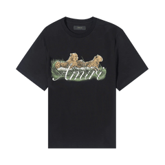 Amiri Cheetah Logo T-Shirt Black