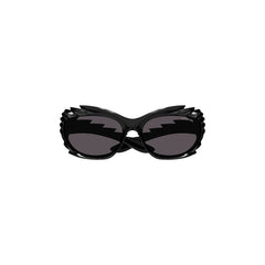 Balenciaga Spike Rectangle Sunglasses Black
