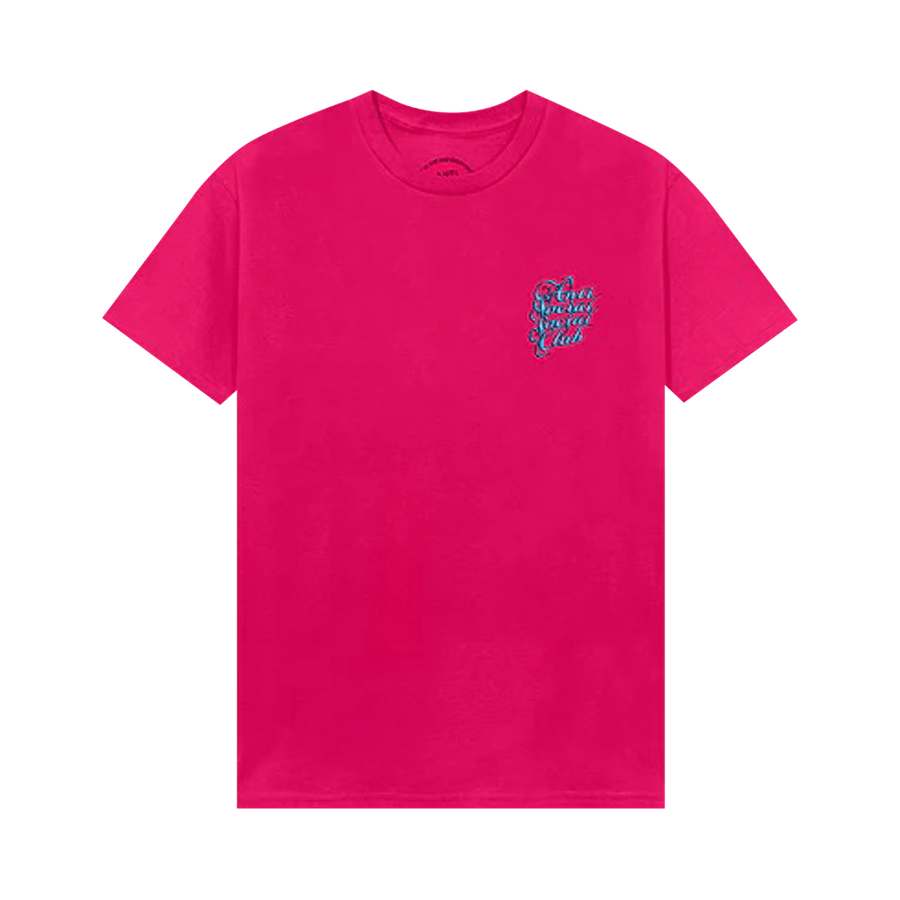 Anti Social Social Club Eyelash T-Shirt Pink