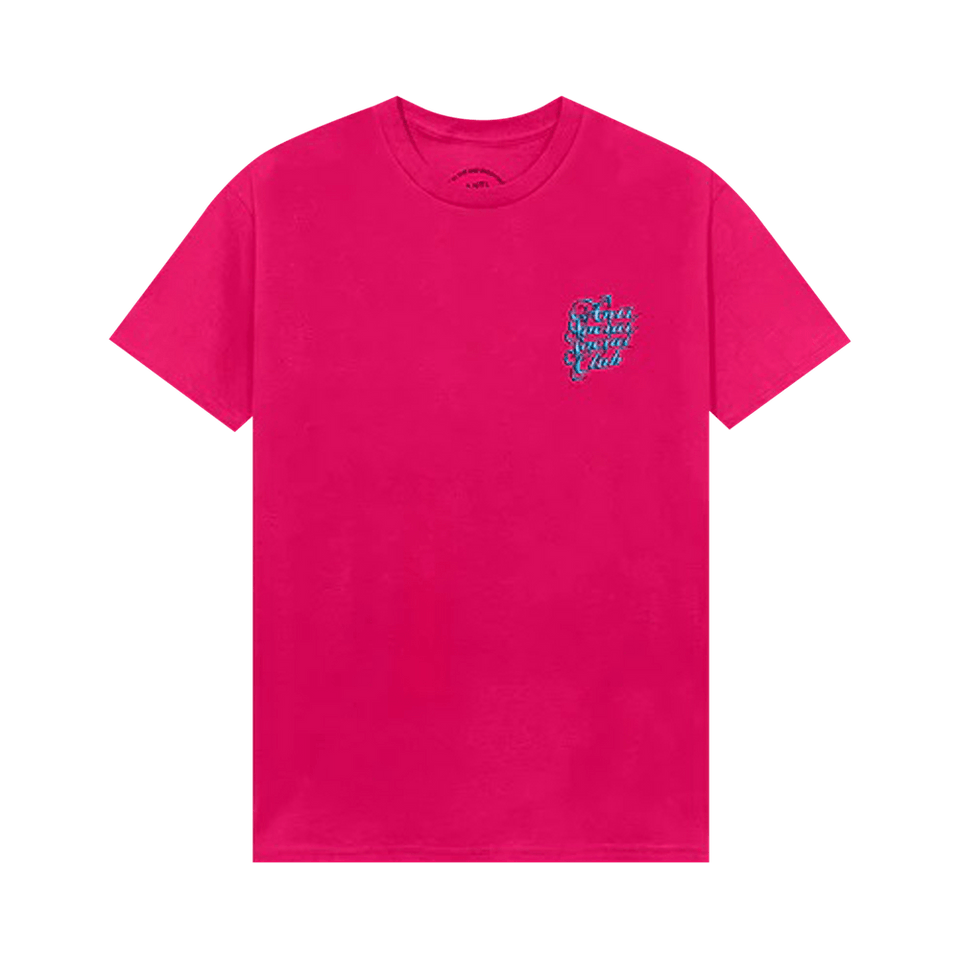 Anti Social Social Club Eyelash T-Shirt Pink