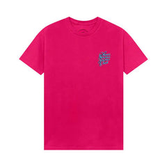 Anti Social Social Club Eyelash T-Shirt Pink