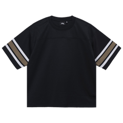 Stussy Surfman Mesh Football Jersey Black