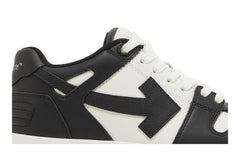 OFF-WHITE Out Of Office OOO Low Tops Black White