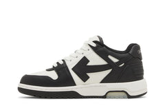 OFF-WHITE Out Of Office OOO Low Tops Black White