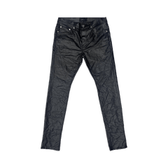 PURPLE BRAND Patent Film Denim Black