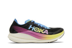 Hoka Rocket x 2 Black Rainbow