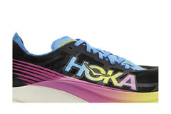Hoka Rocket x 2 Black Rainbow