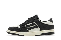 Amiri Skel Top Low Crystal - Black