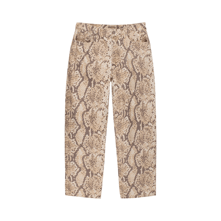 Stussy Washed Canvas Big Ol' Jeans Python