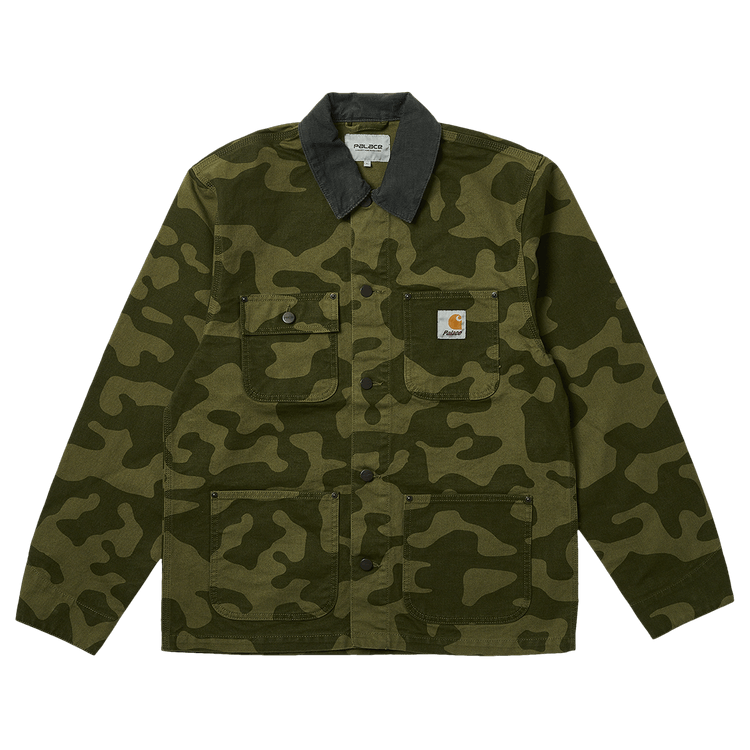 Carhartt WIP x Palace Michigan Coat Dollar Green Camo