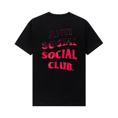 Anti Social Social Club A Fire Inside Black T-Shirt Flame