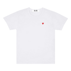 Comme des Garçons PLAY Heart Logo T-Shirt White