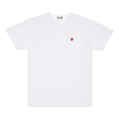 Comme des Garçons PLAY Heart Logo T-Shirt White