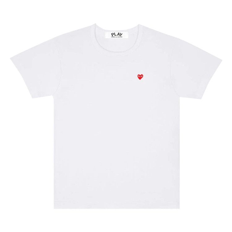 Comme des Garçons PLAY Heart Logo T-Shirt White