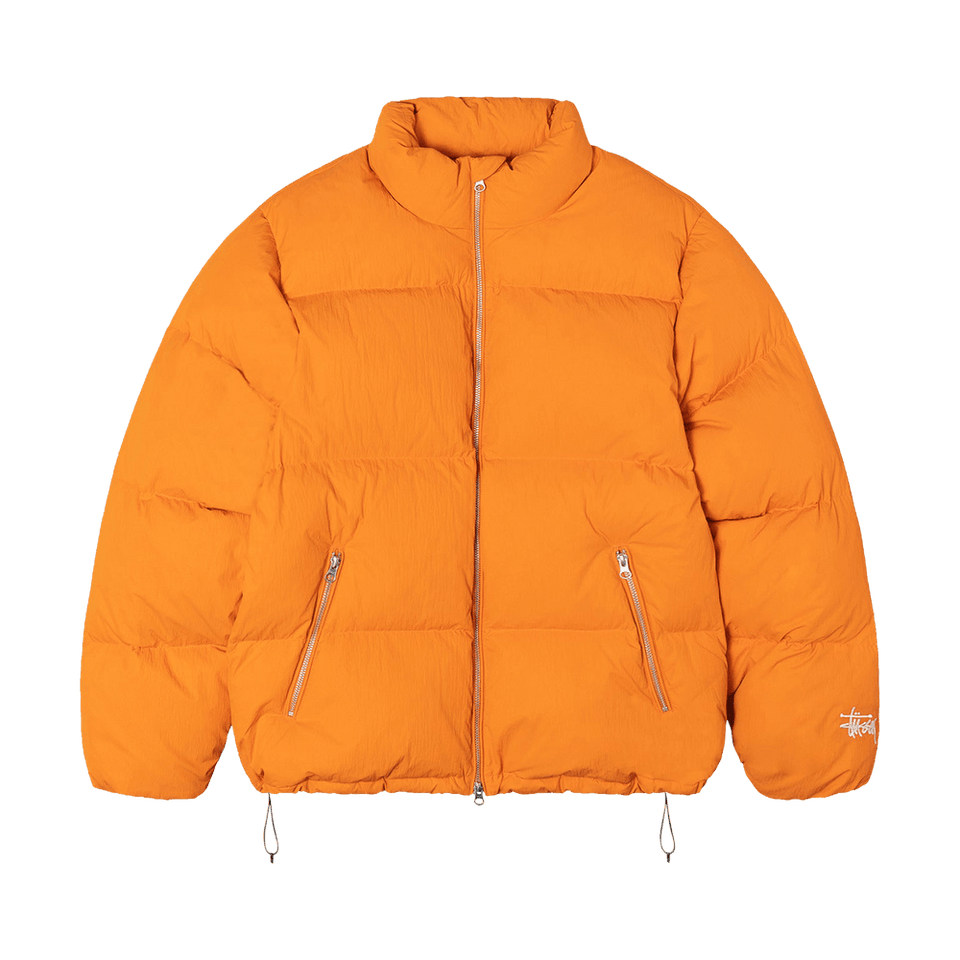 Stussy Down Puffer Nylon Orange