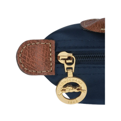 Longchamp Le Pliage Original Pouch with handle Navy - Recycled canvas