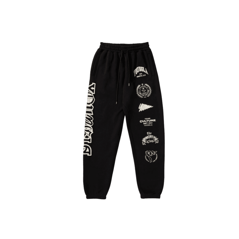 Young LA Immortal Killer Joggers Black