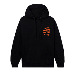 Anti Social Social Club Halloween Mind Games Hoodie Black/Orange