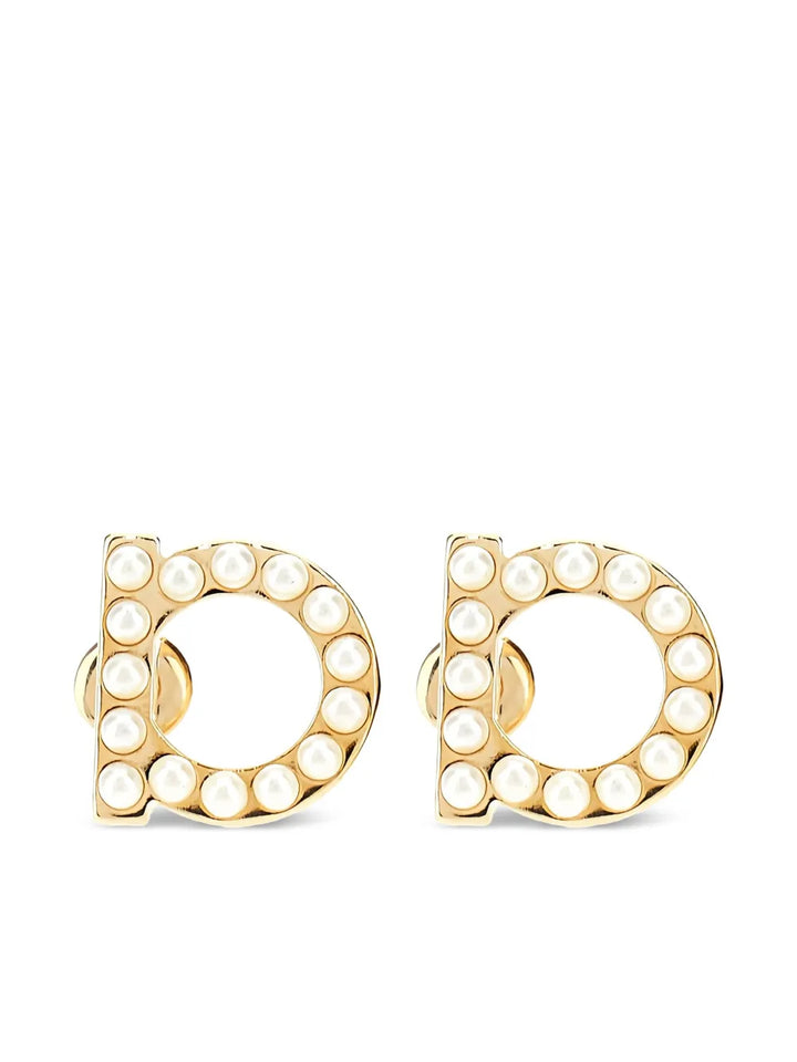 embellished Gancio earrings