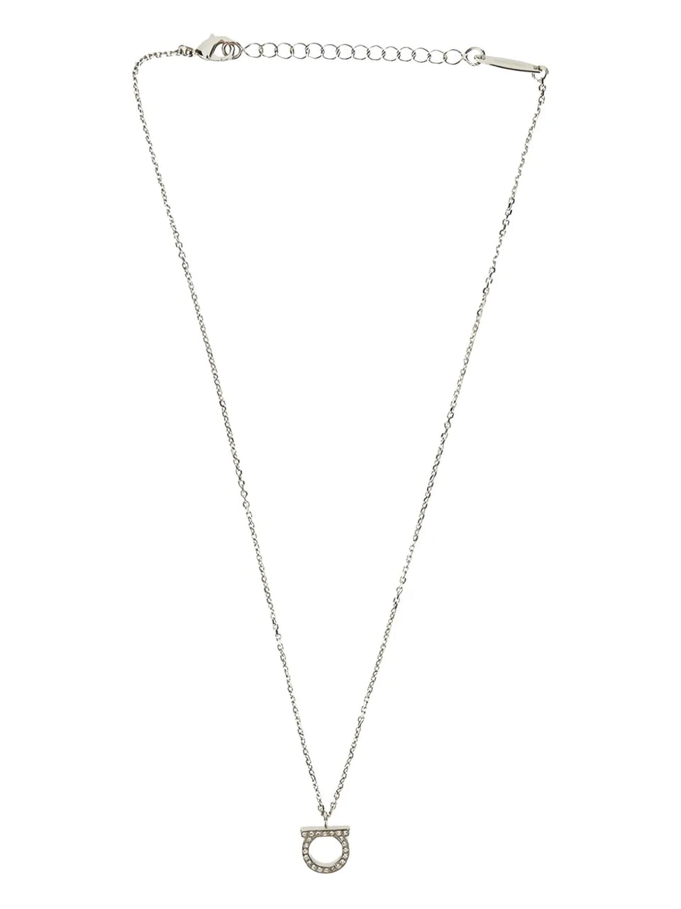Gancio crystal-embellished necklace