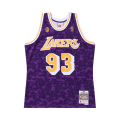BAPE x Mitchell & Ness Los Angeles Lakers Jersey Purple