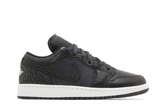 Air Jordan 1 Low SE GS Black Elephant