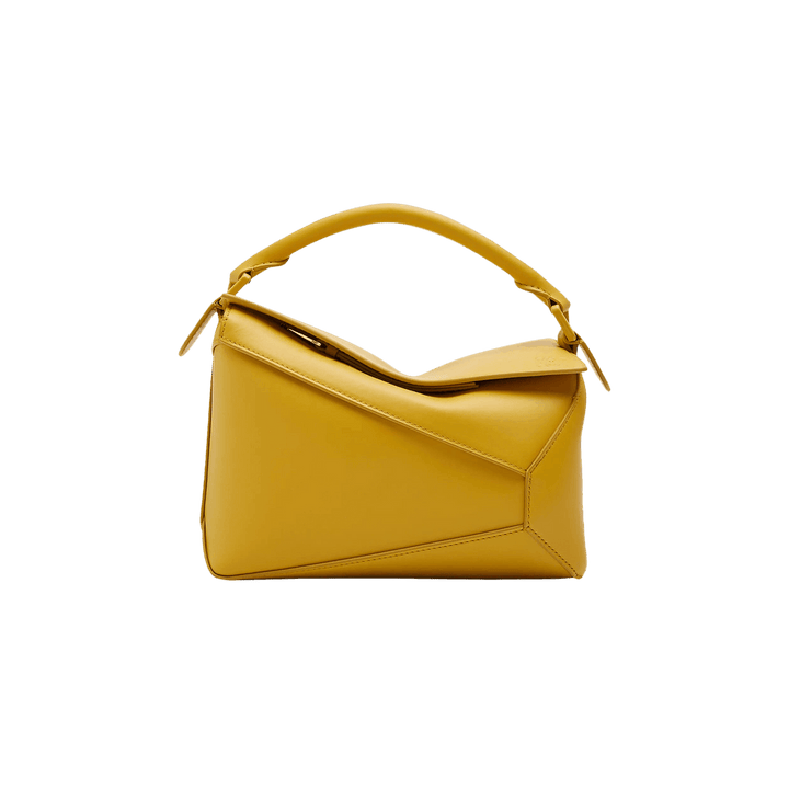 Loewe Small Puzzle Bag Pale Yellow Glaze