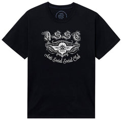 Anti Social Social Club x 2 Tone Feast Or Famine T-Shirt Black