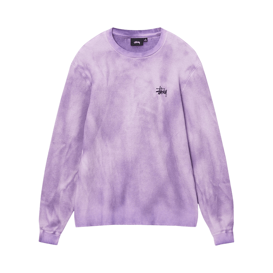 Stussy Basic Stock Long-Sleeve Thermal Lavender