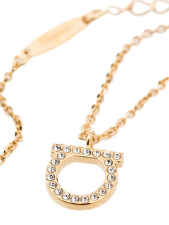 Gancini crystals necklace