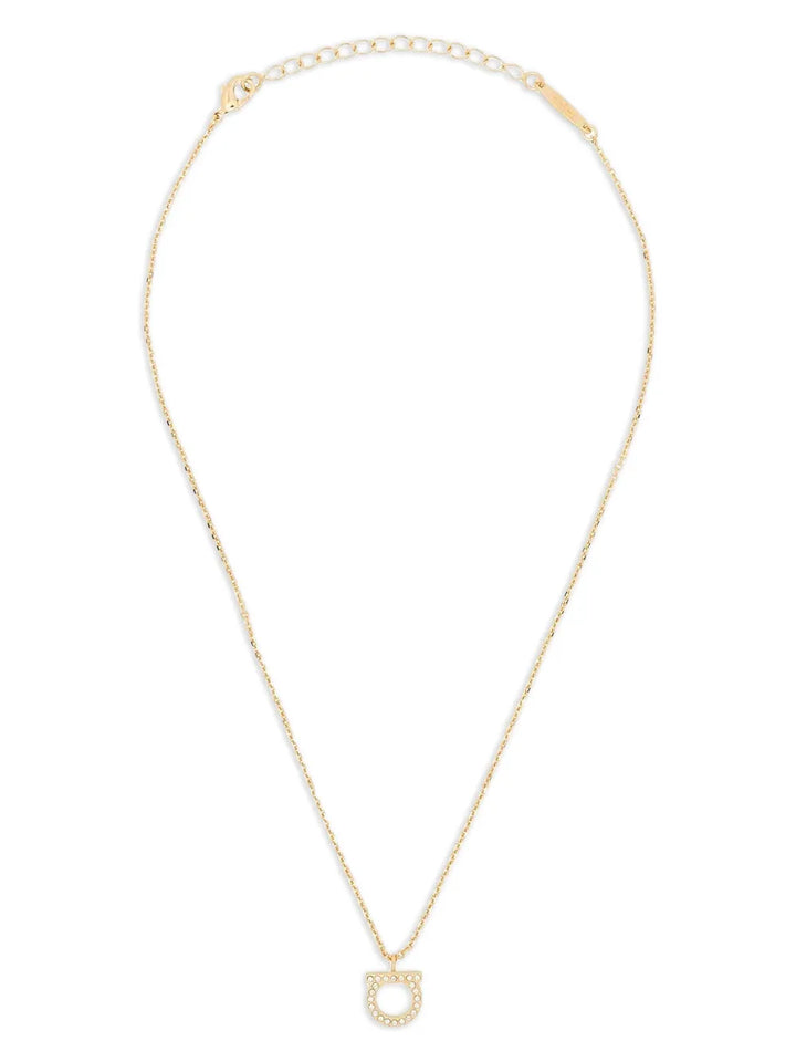 Gancini crystals necklace