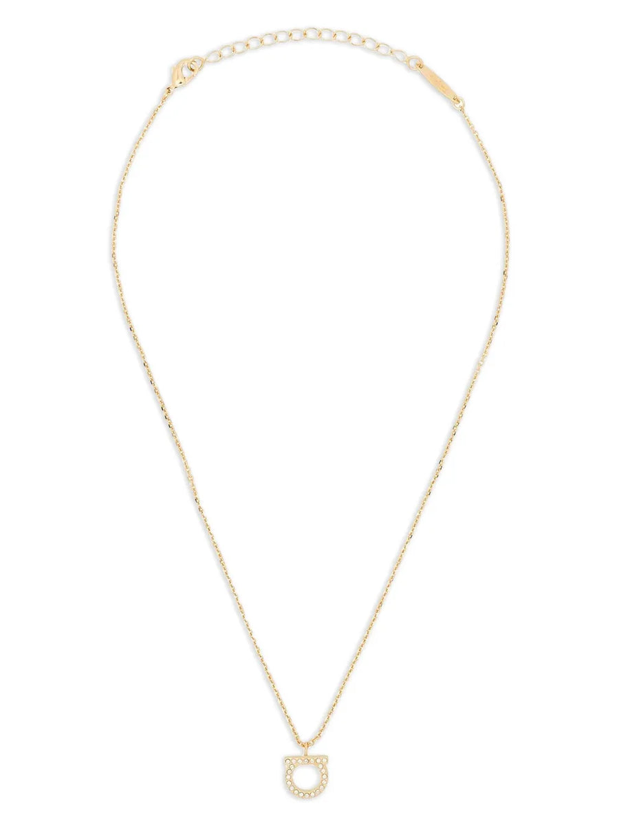 Gancini crystals necklace
