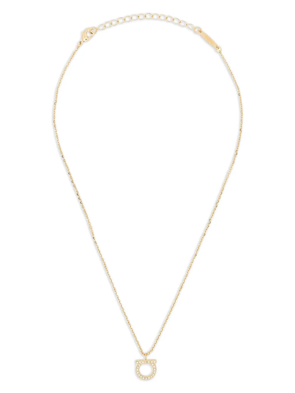 Gancini crystals necklace