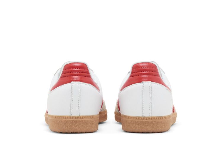Adidas Samba OG White Solar Red Gum