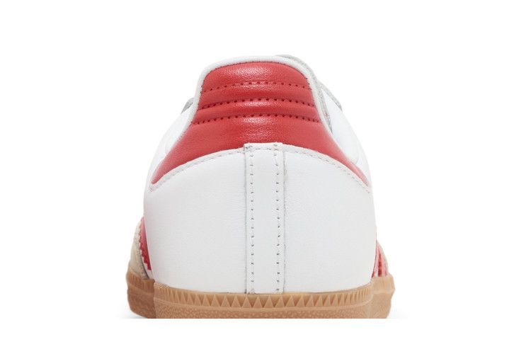 Adidas Samba OG White Solar Red Gum