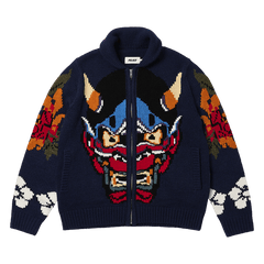 Palace Demon Cowichan Knit Blue