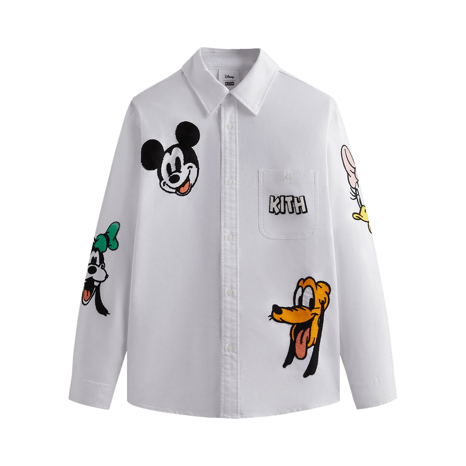 Kith For Mickey & Friends Oxford Apollo White