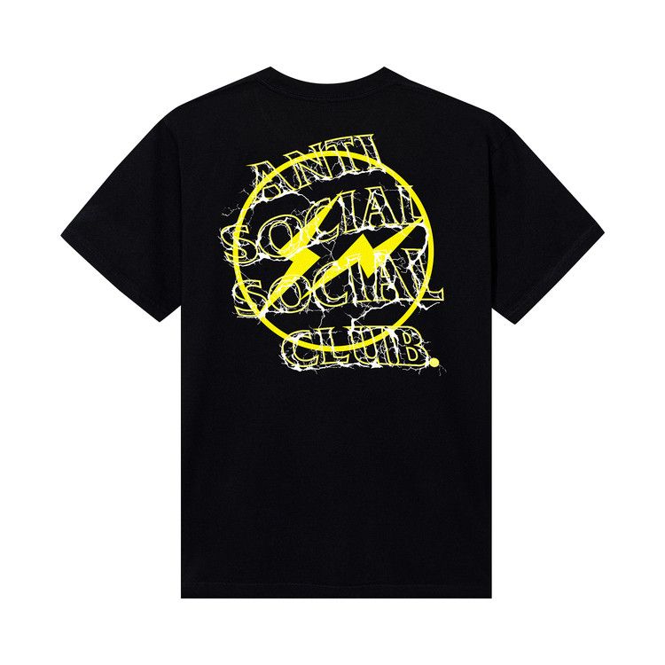Anti Social Social Club x Fragment Yellow Bolt T-Shirt