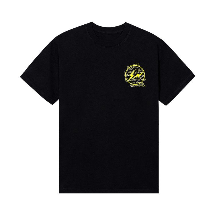 Anti Social Social Club x Fragment Yellow Bolt T-Shirt