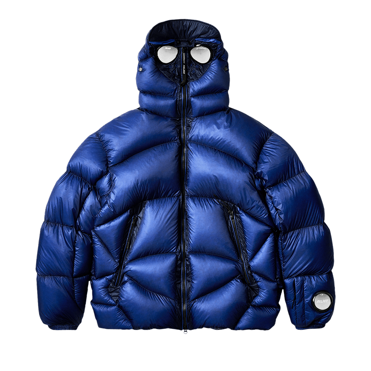 Palace x C.P. Company Puffa Bright Cobalt