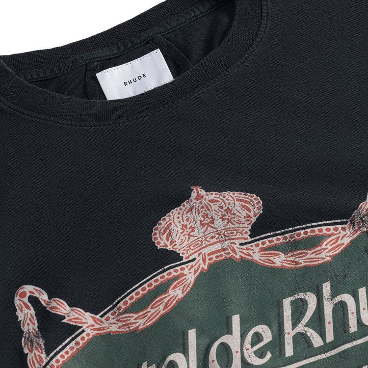 Rhude Riviera T-Shirt Vintage Black