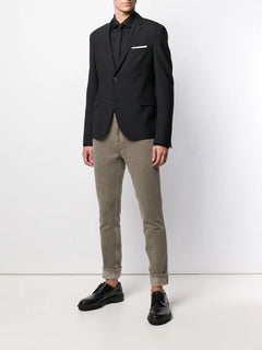formal shirt with tie