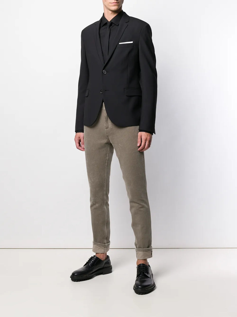 formal shirt with tie