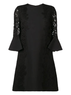 lace-detail dress