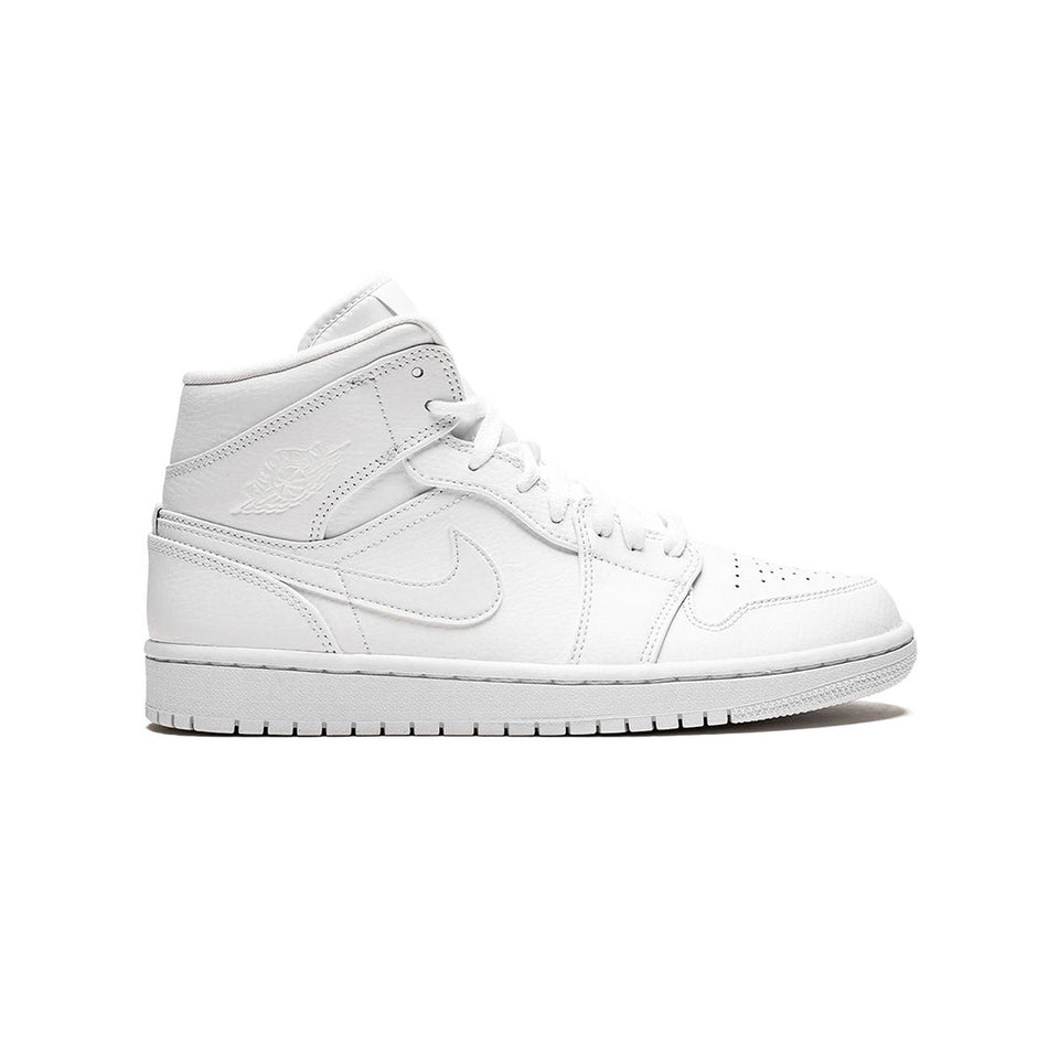 Air Jordan 1 Mid Triple White