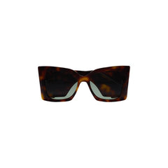 Saint Laurent Oversize Cat Eye Sunglasses Havana