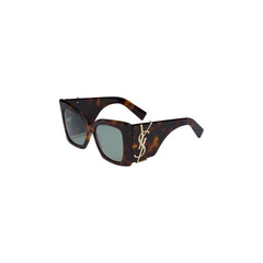 Saint Laurent Oversize Cat Eye Sunglasses Havana